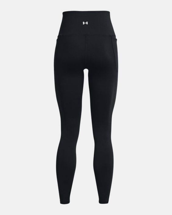 Women's UA Meridian Ultra High Rise Full-Length Leggings, Black, pdpMainDesktop image number 5